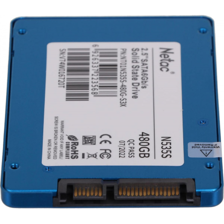 SSD Netac N535S 480Gb NT01N535S-480G-S3X, фото , изображение 3