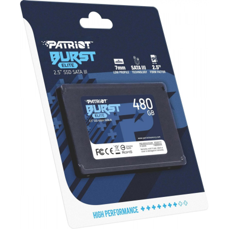 SSD Patriot Burst Elite 480Gb PBE480GS25SSDR, фото , изображение 7