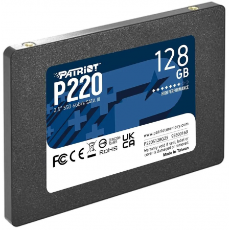 SSD Patriot P220 128Gb P220S128G25, фото , изображение 3