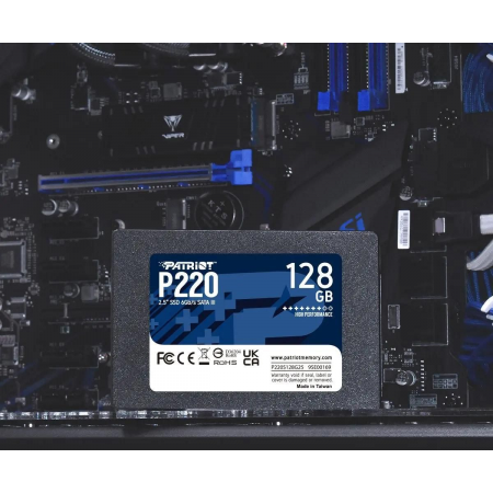 SSD Patriot P220 128Gb P220S128G25, фото , изображение 4