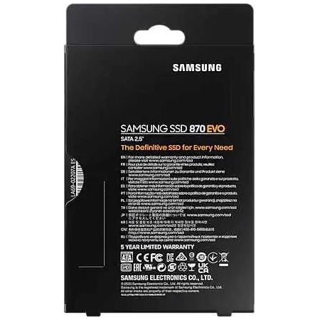 SSD Samsung 870 EVO 1Tb MZ-77E1T0BW, фото , изображение 11
