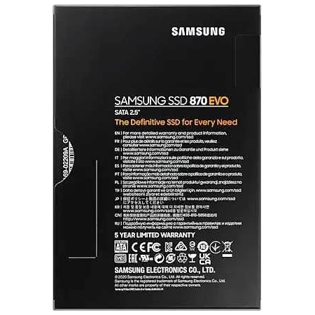 SSD Samsung 870 EVO 1Tb MZ-77E1T0BW, фото , изображение 7