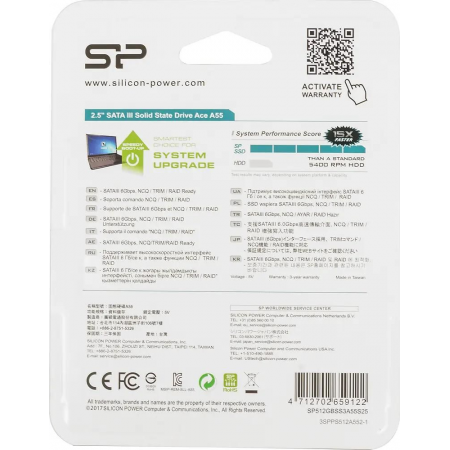SSD Silicon Power Ace A55 512Gb SP512GBSS3A55S25, фото , изображение 2