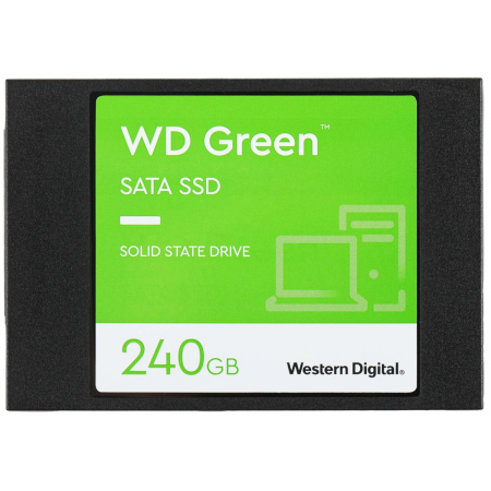 Накопитель Western Digital SSD GREEN 240Gb SATA-III 2,5”/7мм WDS240G3G0A (аналог WDS240G2G0A), 1 year, фото , изображение 8