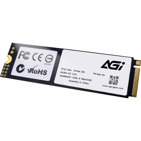 Накопитель SSD AGi PCI-E 4.0 x4 1TB AGI1T0G43AI818 M.2 2280, фото , изображение 4