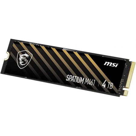 Накопитель SSD MSI 4TB 3D NAND Скорость записи 4200 Мб/сек. Скорость чтения 5000 Мб/сек. TBW 900 Тб S78-440R030-P83, фото , изображение 3