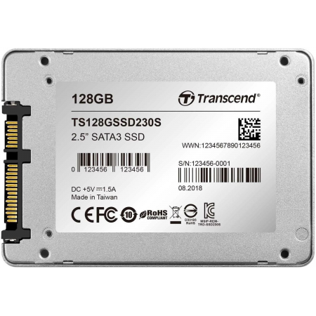 Твердотельный накопитель Transcend TS128GSSD230S, фото , изображение 4