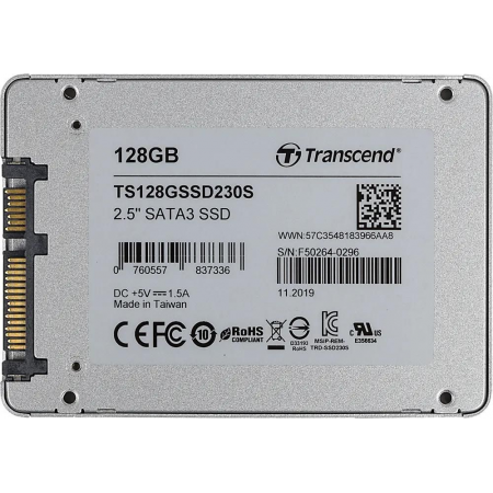 Твердотельный накопитель Transcend TS128GSSD230S, фото , изображение 7