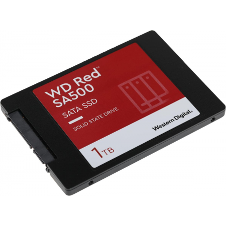 Твердотельный накопитель SSD WD Red SA500 NAS 3D NAND WDS100T1R0A 1ТБ 2,5 SATA-III (TLC), фото , изображение 5