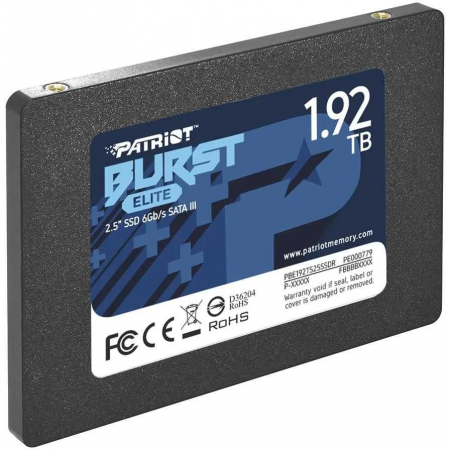 SSD Patriot Burst Elite 2Tb PBE192TS25SSDR, фото , изображение 3