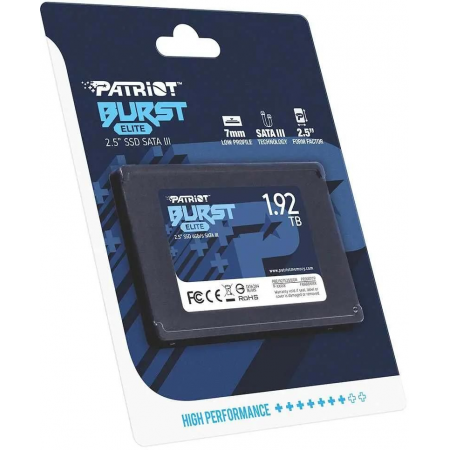 SSD Patriot Burst Elite 2Tb PBE192TS25SSDR, фото , изображение 7