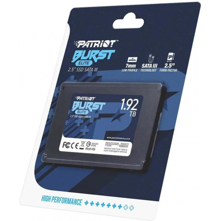 SSD Patriot Burst Elite 2Tb PBE192TS25SSDR, фото , изображение 8
