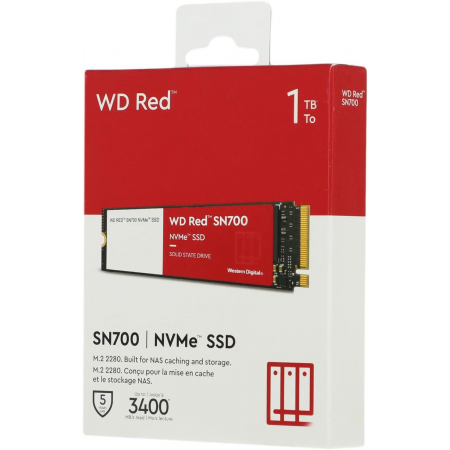 Твердотельный накопитель SSD M.2 2280 1TB WDC RED WDS100T1R0C, фото , изображение 6