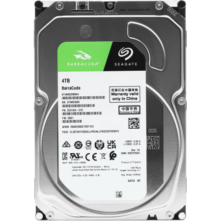 Жесткий диск Seagate Barracuda 4Tb ST4000DM004, фото , изображение 2