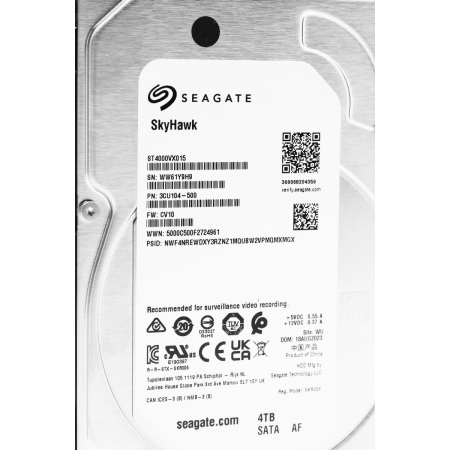 Жесткий диск Seagate SkyHawk 4TB ST4000VX015, фото , изображение 21