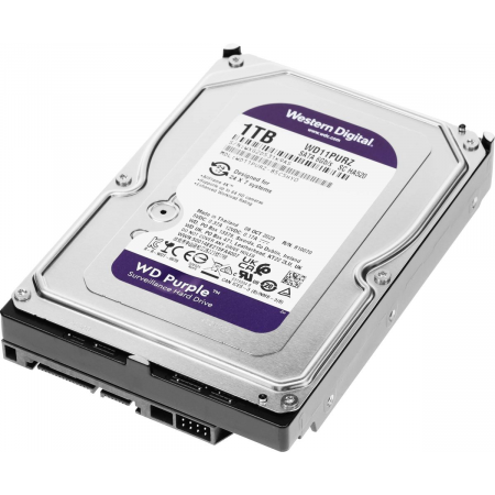 Жесткий диск SATA 1TB 6GB/S 64MB PURPLE WD11PURZ WDC, фото , изображение 4