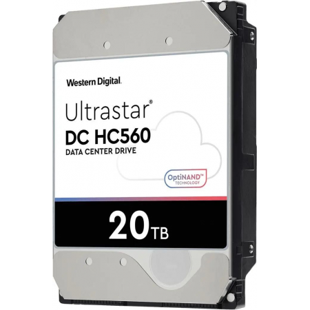 Жесткий диск/ HDD WD SATA 20Tb Ultrastar DC HC560 0F38785 7200 6Gb/s 512Mb 1 year ocs (analog WUH722020ALE6L4), фото , изображение 2