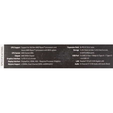 Материнская плата MSI B550M PRO-VDH Soc-AM4 AMD B550 4xDDR4 mATX AC`97 8ch(7.1) GbLAN RAID+VGA+HDMI+DP, фото , изображение 15