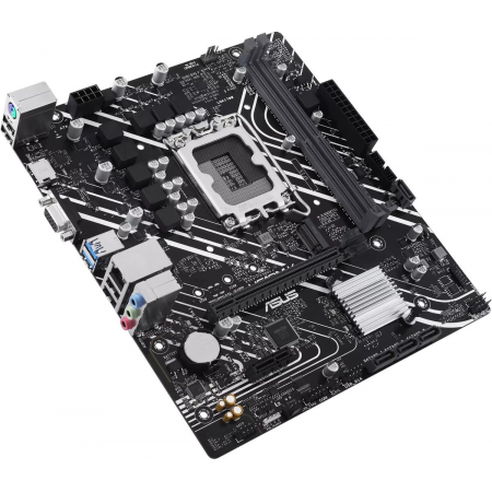 Материнская плата Asus PRIME H610M-K Soc-1700 Intel H610 2xDDR5 mATX AC`97 8ch(7.1) GbLAN+VGA+HDMI, фото , изображение 4