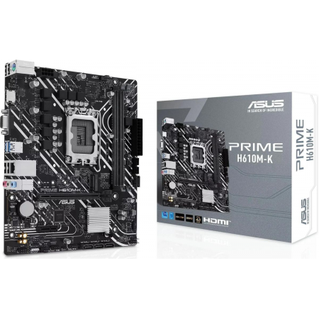 Материнская плата Asus PRIME H610M-K Soc-1700 Intel H610 2xDDR5 mATX AC`97 8ch(7.1) GbLAN+VGA+HDMI, фото , изображение 6