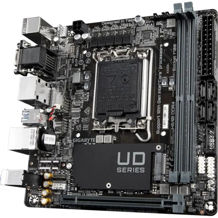 Материнская плата Gigabyte H610I DDR4, фото , изображение 2