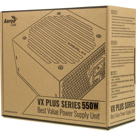Блок питания AeroCool 550W VX-550 PLUS, фото , изображение 6