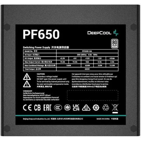 Блок питания DeepCool PF650 650W PF650, фото , изображение 3