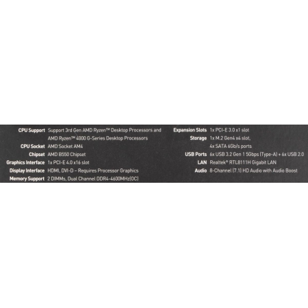 Материнская плата MSI B550M-A PRO, RTL, фото , изображение 14