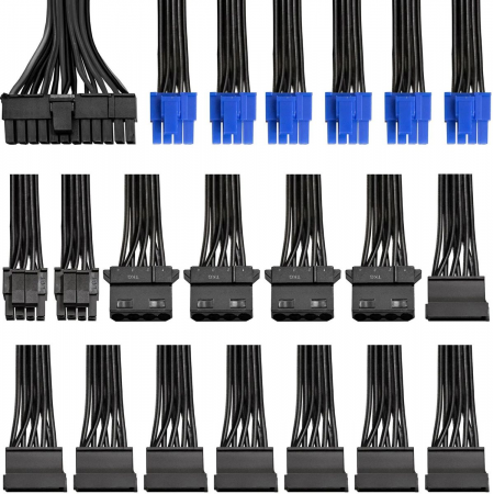 Блок питания ExeGate 1000PPX 1000W EX222115RUS-S, фото , изображение 5