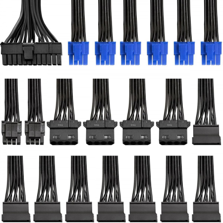 Блок питания ExeGate 1200PPH 1200W EX292158RUS-S, фото , изображение 4