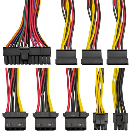 Блок питания ExeGate 450NPXE 450W EX221637RUS-S, фото , изображение 4