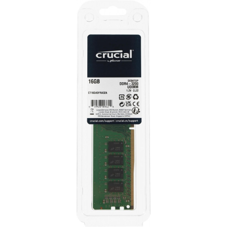 Оперативная память DIMM Crucial DDR4 16Gb CT16G4DFRA32A, фото , изображение 5