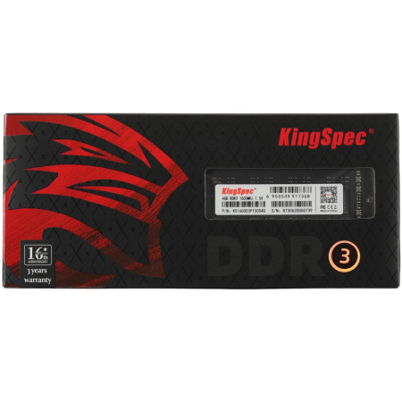 Оперативная память DIMM KingSpec DDR3 4Gb KS1600D3P15004G, фото , изображение 5