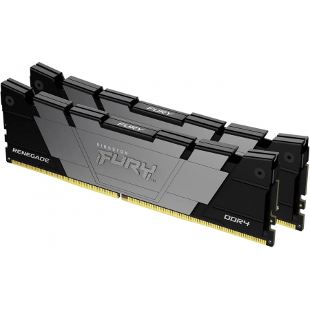 Оперативная память 16GB Kingston DDR4 3200 DIMM FURY Renegade Black Gaming Memory KF432C16RB2K2/16 Non-ECC, CL16,1.35V, Кит 2х8GB , RTL, фото , изображение 2 Оперативная память 16GB Kingston DDR4 3200 DIMM FURY Renegade Black Gaming Memory KF432C16RB2K2/16 Non-ECC, CL16,1.35V, Кит 2х8GB , RTL, фото , изображение 2