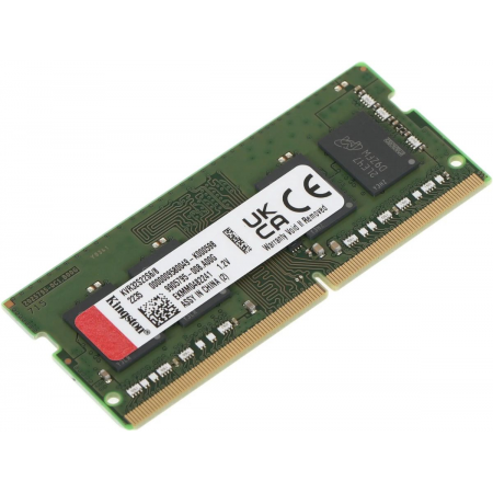 Оперативная память 8Gb DDR4 3200MHz Kingston SO-DIMM (KVR32S22S6/8), фото , изображение 3 Оперативная память 8Gb DDR4 3200MHz Kingston SO-DIMM (KVR32S22S6/8), фото , изображение 3