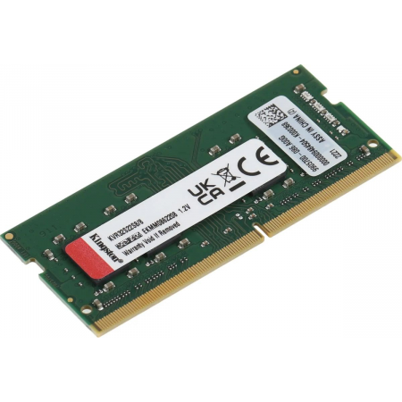 Оперативная память 8Gb DDR4 Kingston 3200MHz SO-DIMM (KVR32S22S8/8), фото , изображение 3