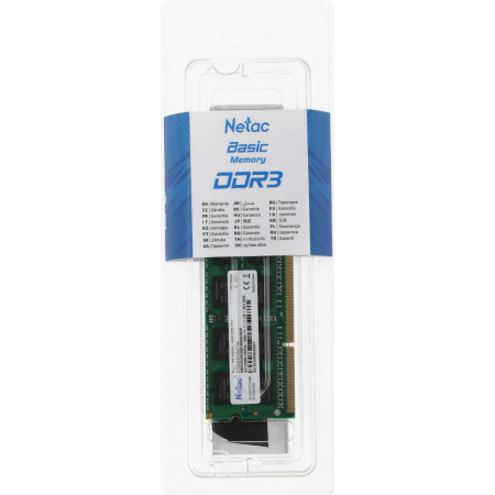 SO-DIMM DDR3L Netac  8GB NTBSD3N16SP-08, фото , изображение 6