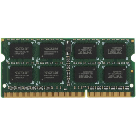 Оперативная память 4Gb DDR-III 1333MHz Patriot SO-DIMM (PSD34G13332S), фото , изображение 4 Оперативная память 4Gb DDR-III 1333MHz Patriot SO-DIMM (PSD34G13332S), фото , изображение 4