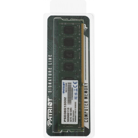 Оперативная память  8Gb DDR-III 1333MHz Patriot (PSD38G13332), фото , изображение 5