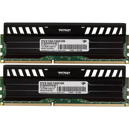 Оперативная память DIMM Patriot Viper 3 DDR3 16Gb PV316G160C0K (2x8Gb), фото , изображение 2