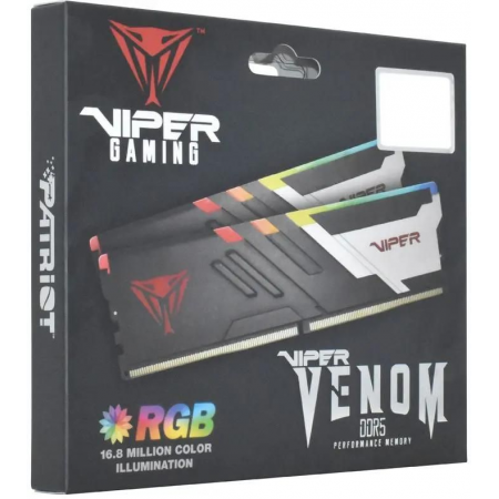 Оперативная память DIMM Patriot Viper Venom RGB DDR5 32Gb PVVR532G680C34K (2x16Gb), фото , изображение 7