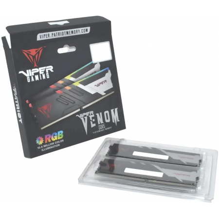 Оперативная память DIMM Patriot Viper Venom RGB DDR5 32Gb PVVR532G680C34K (2x16Gb), фото , изображение 8