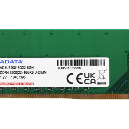 Оперативная память DIMM ADATA Premier DDR4 16Gb AD4U320016G22-SGN, фото , изображение 3