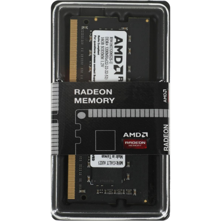Оперативная память SO-DIMM AMD DDR4 16Gb 3200MHz R9416G3206S2S-U, фото , изображение 5