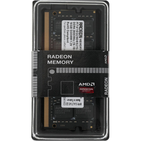 Оперативная память SO-DIMM AMD DDR4 16Gb 2666MHz R7416G2606S2S-U, фото , изображение 5