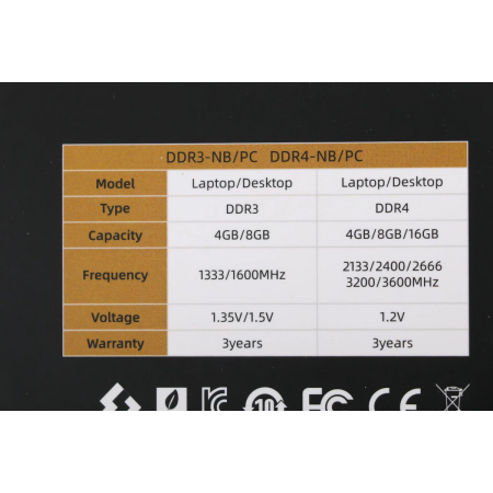 Оперативная память DDR3L 4Gb 1600MHz Kingspec KS1600D3P13504G, фото , изображение 6