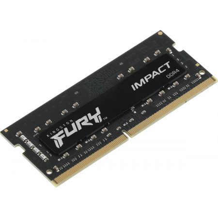 Оперативная память SO-DIMM Kingston Fury Impact DDR4 8Gb 3200MHz KF432S20IB/8, фото , изображение 2 Оперативная память SO-DIMM Kingston Fury Impact DDR4 8Gb 3200MHz KF432S20IB/8, фото , изображение 2