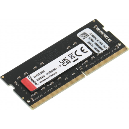 Оперативная память SO-DIMM Kingston Fury Impact DDR4 8Gb 3200MHz KF432S20IB/8, фото , изображение 5 Оперативная память SO-DIMM Kingston Fury Impact DDR4 8Gb 3200MHz KF432S20IB/8, фото , изображение 5