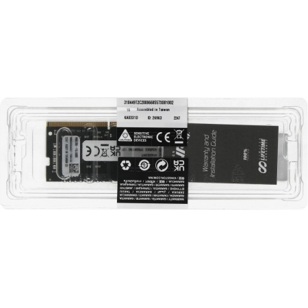 Оперативная память SO-DIMM Kingston Fury Impact DDR4 8Gb 3200MHz KF432S20IB/8, фото , изображение 8 Оперативная память SO-DIMM Kingston Fury Impact DDR4 8Gb 3200MHz KF432S20IB/8, фото , изображение 8
