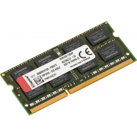 Оперативная память SO-DIMM Kingston DDR3 8Gb 1600MHz KVR16S11/8WP, фото , изображение 3